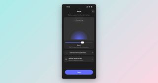 Configuring the Halo's radius in the ScreenZen app