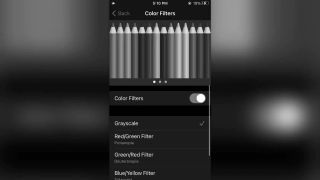 dumb iphone grayscale settings