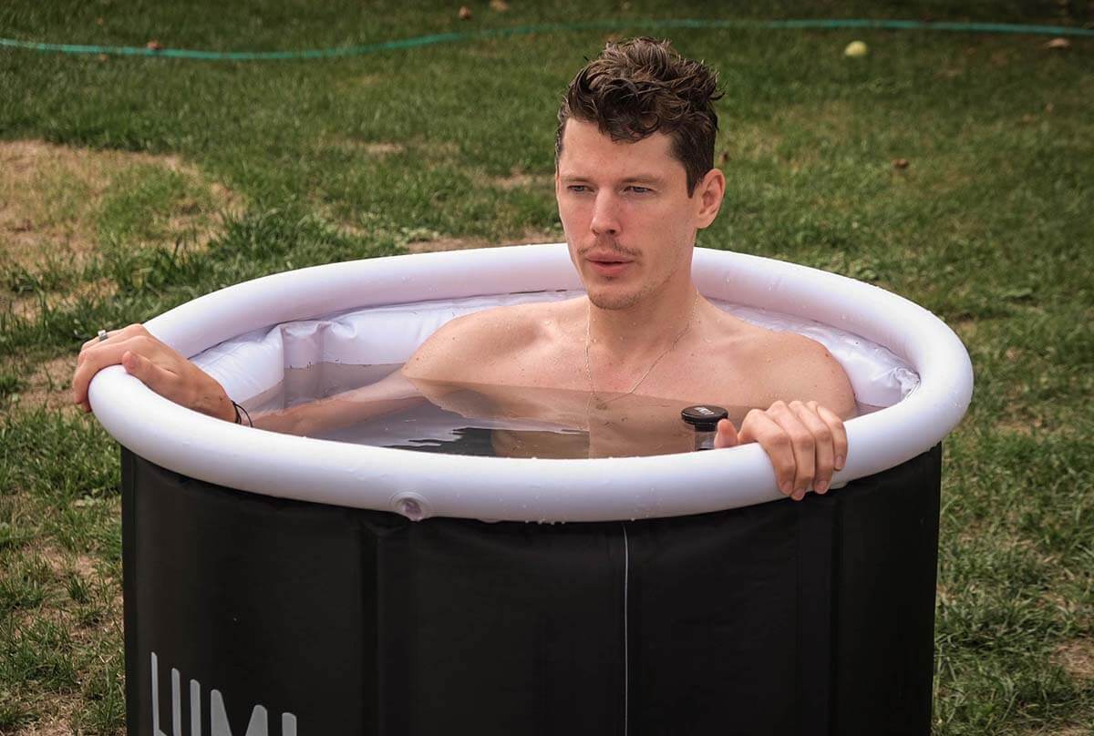 Portable ice bath