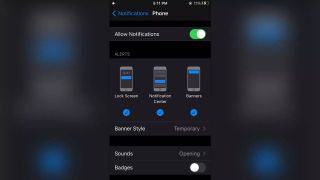 turn iphone notifications off to dumb it down