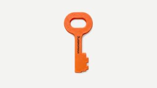 The Autonomous Key, an NFC phone blocker shaped like a key
